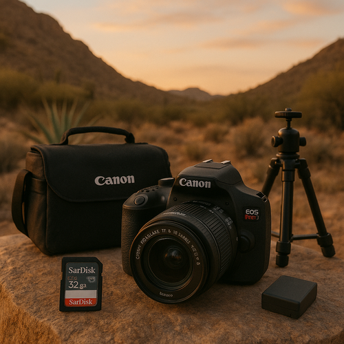 Canon EOS Rebel T7 DSLR Bundle – Full Creative Kit